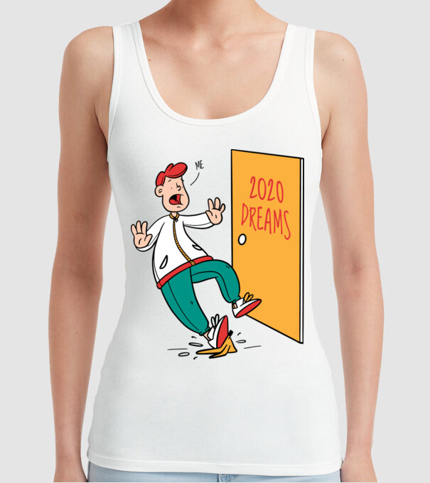 model alb pe tricou