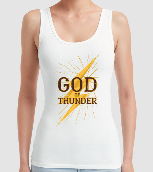 Zeul Fulgerului model alb pe tricou