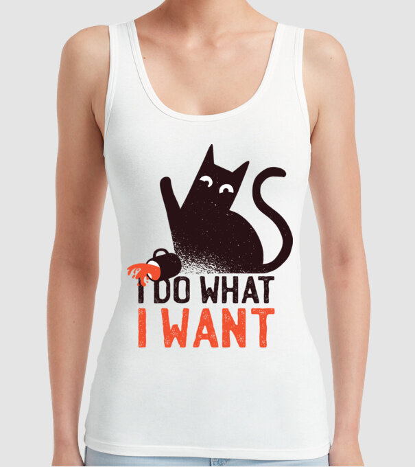 Fac ce vreau tricou cu pisică model alb pe tricou