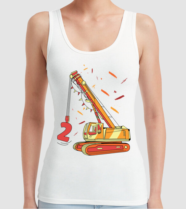 Prindere 2nd Birthday model alb pe tricou