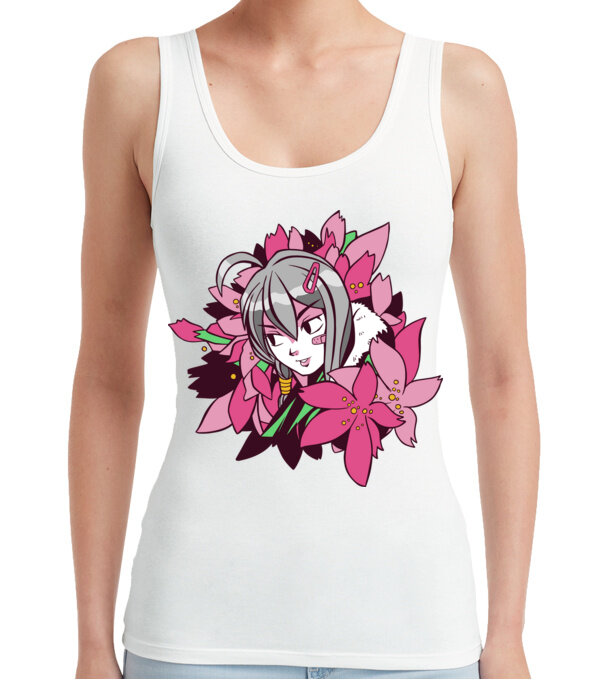  model  pe tricou