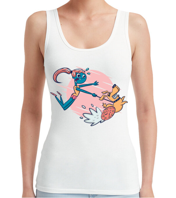  model  pe tricou