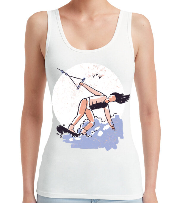  model  pe tricou