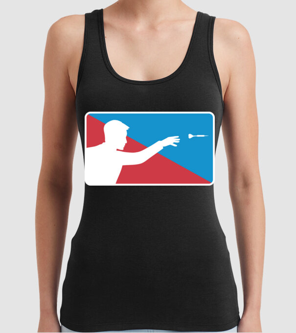 Darts MLB model negru pe tricou