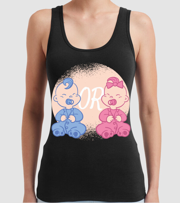 Băiat sau fată model negru pe tricou