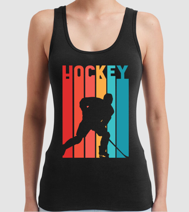 Hochei Retro model negru pe tricou