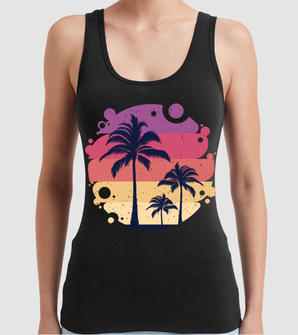 Retro Vara model negru pe tricou