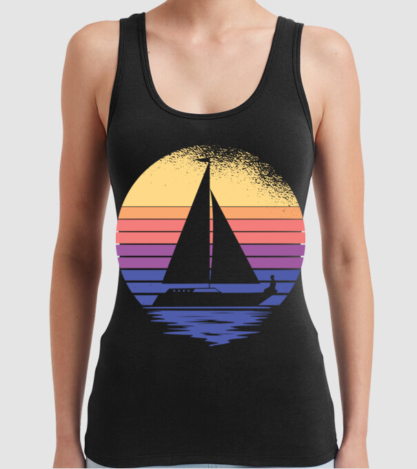 Navigație model negru pe tricou