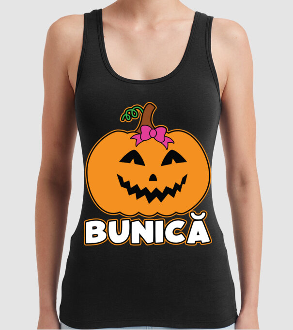 bunică model negru pe tricou