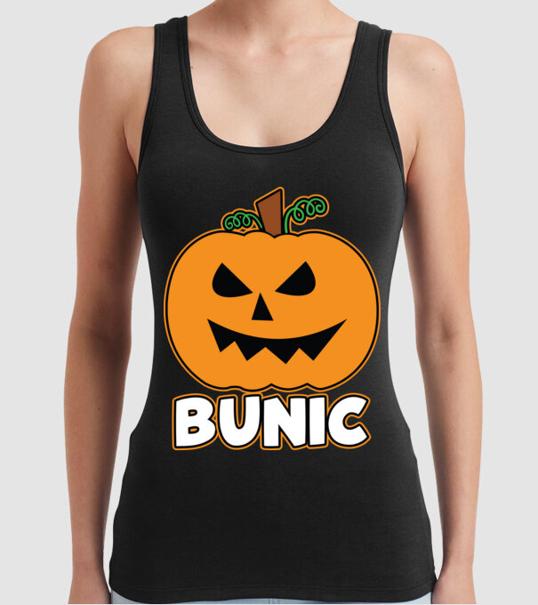 bunic model negru pe tricou