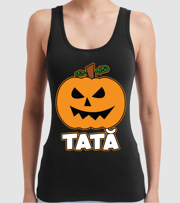 tată model negru pe tricou