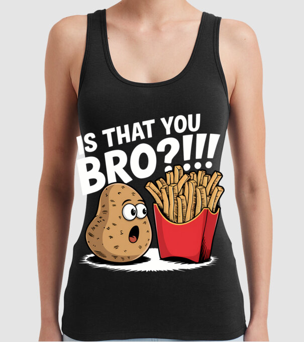 Is that you BRO?!! Negru model negru pe tricou