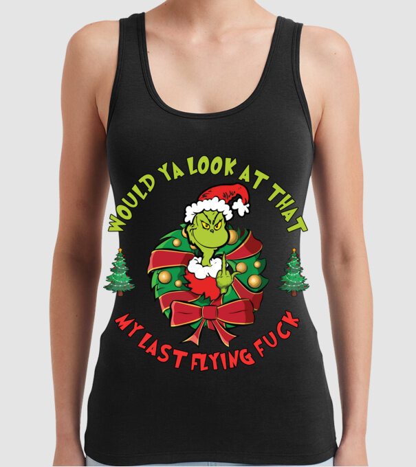 Would ya look at that - Grinch model negru pe tricou