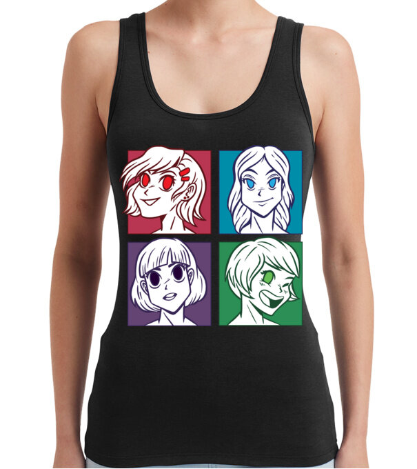  model  pe tricou
