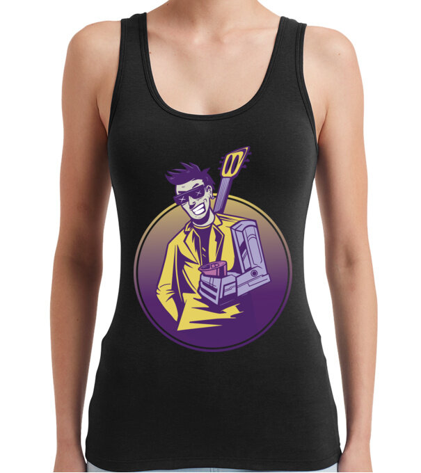  model  pe tricou