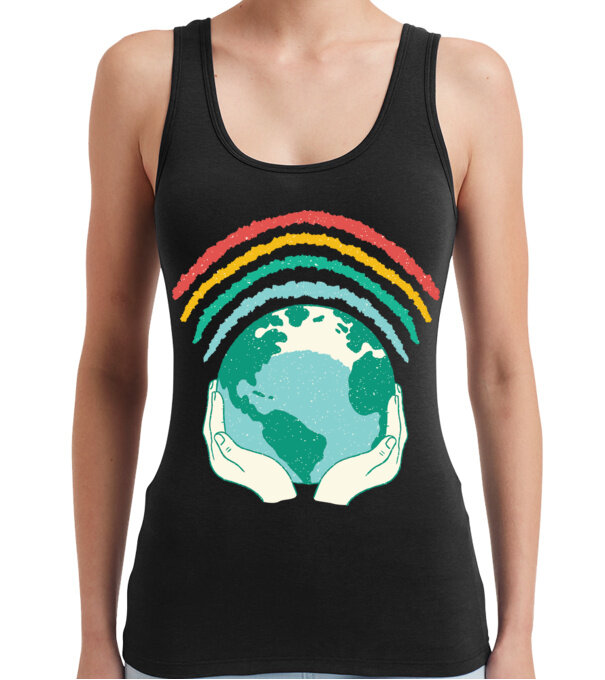  model  pe tricou