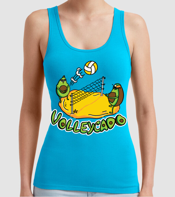 Avocado Volei model turcoaz pe tricou