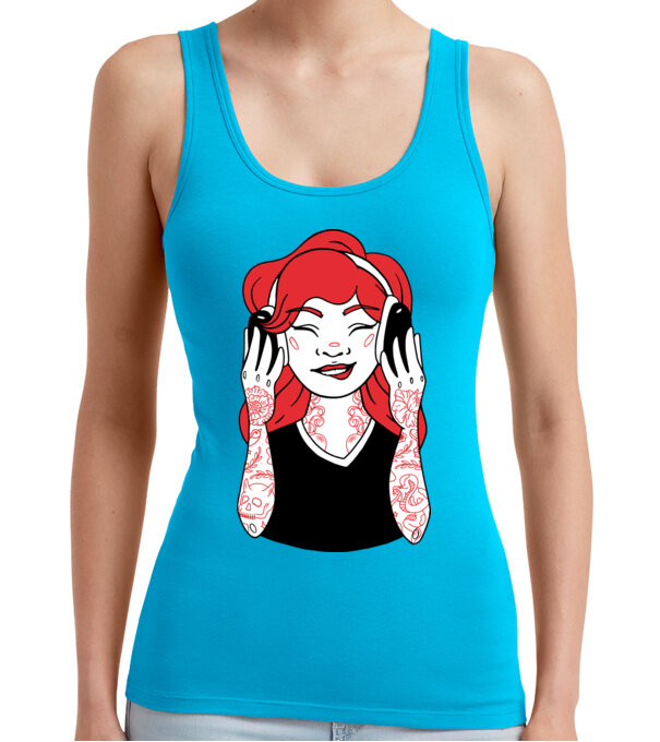  model  pe tricou
