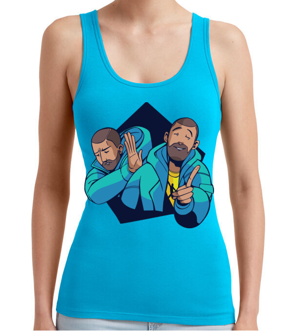  model  pe tricou