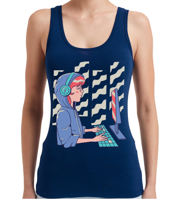  model  pe tricou
