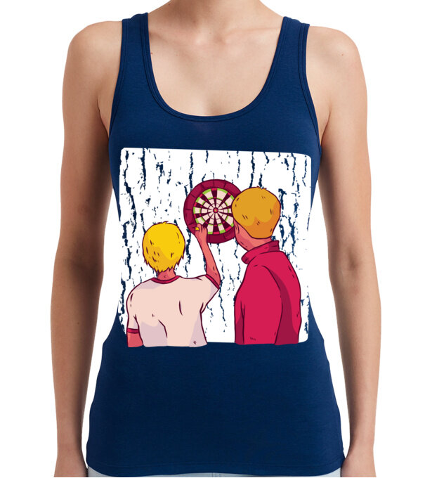  model  pe tricou