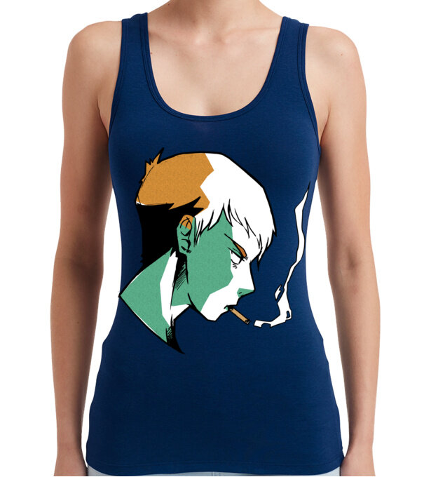  model  pe tricou