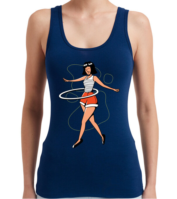  model  pe tricou