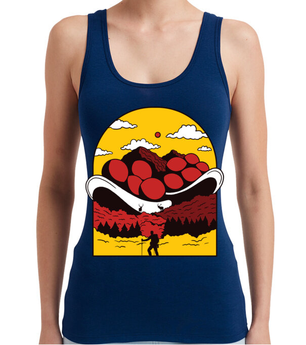  model  pe tricou