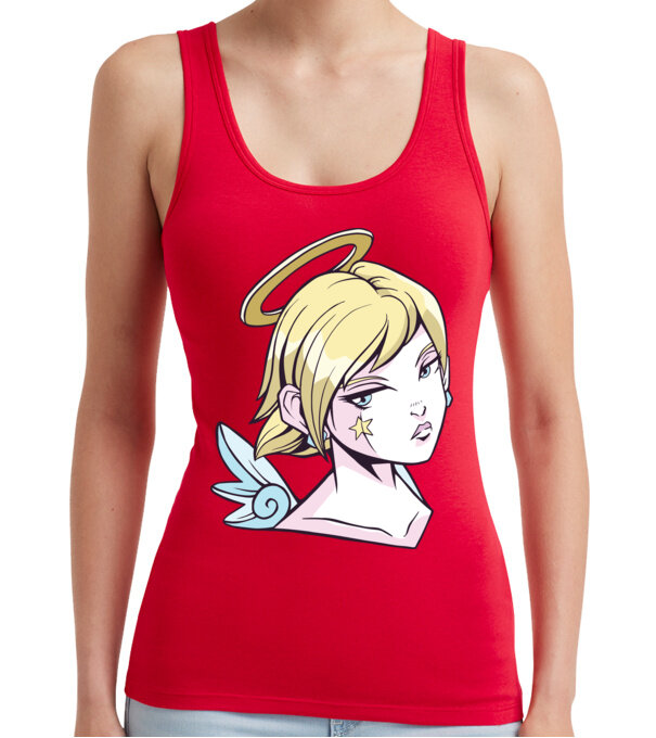  model  pe tricou