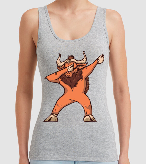 Bivol DAB model gri pe tricou