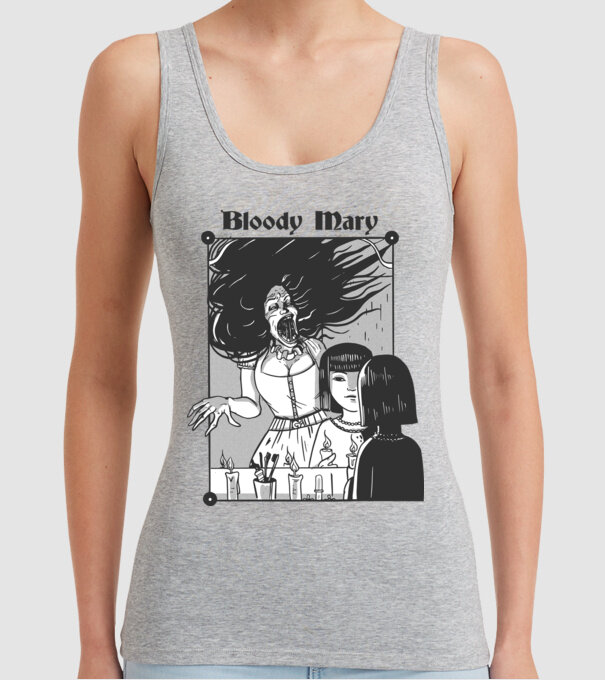 Bloody Mary model gri pe tricou