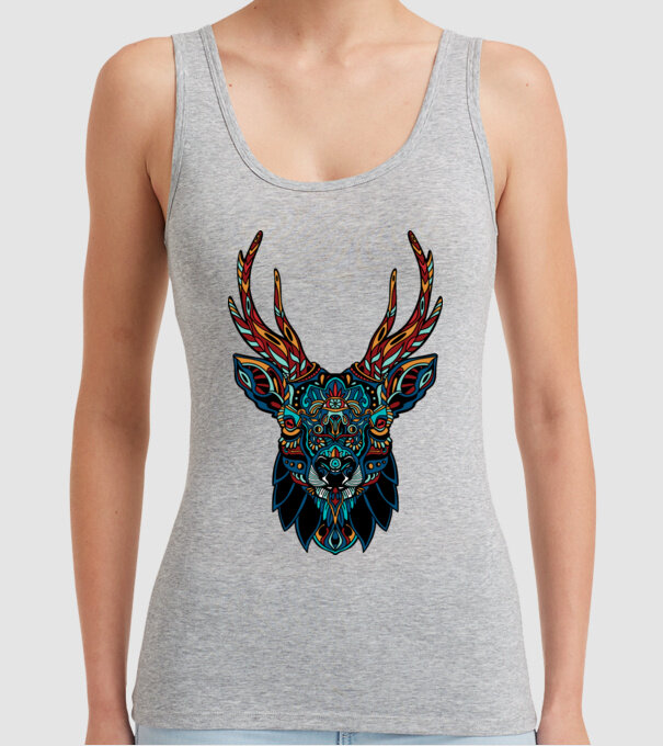 Elan model gri pe tricou