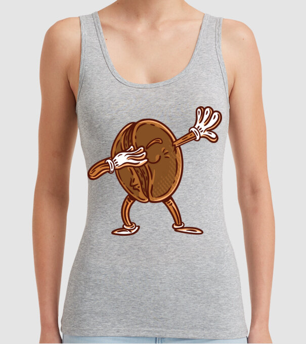 Cafea DAB model gri pe tricou