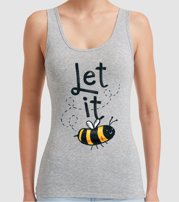 Let it bee - Apicultor model gri pe tricou