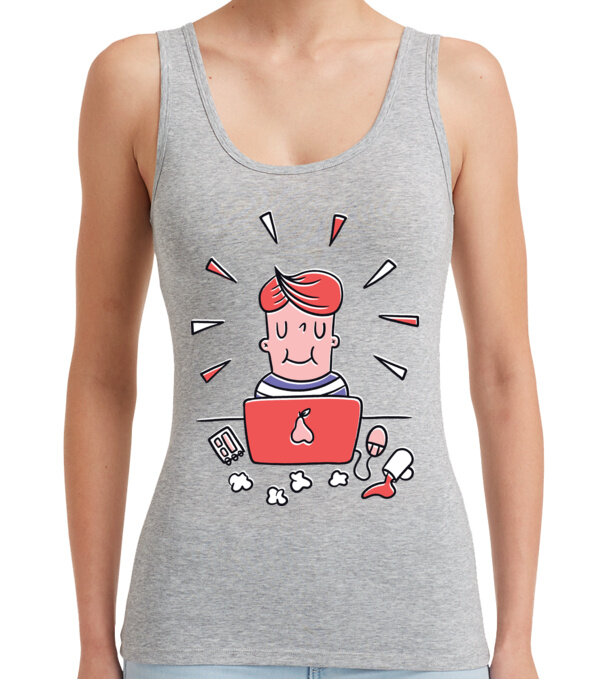  model  pe tricou