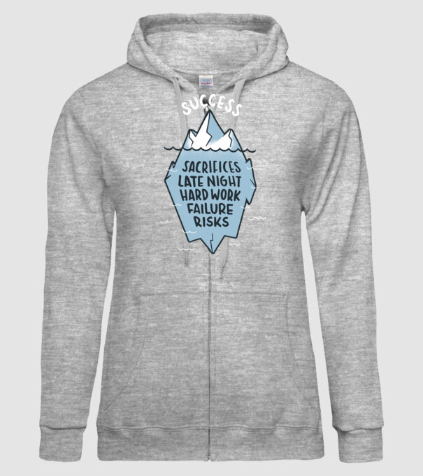 Succesul este doar vârful icebergului model gri pe tricou