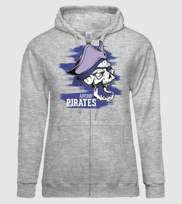 Airship Pirates 2 - Pirat model gri pe tricou