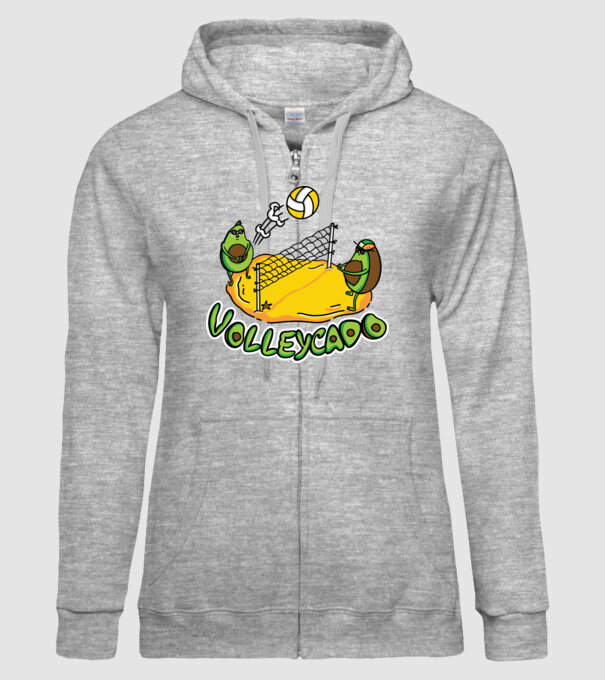 Avocado Volei model gri pe tricou