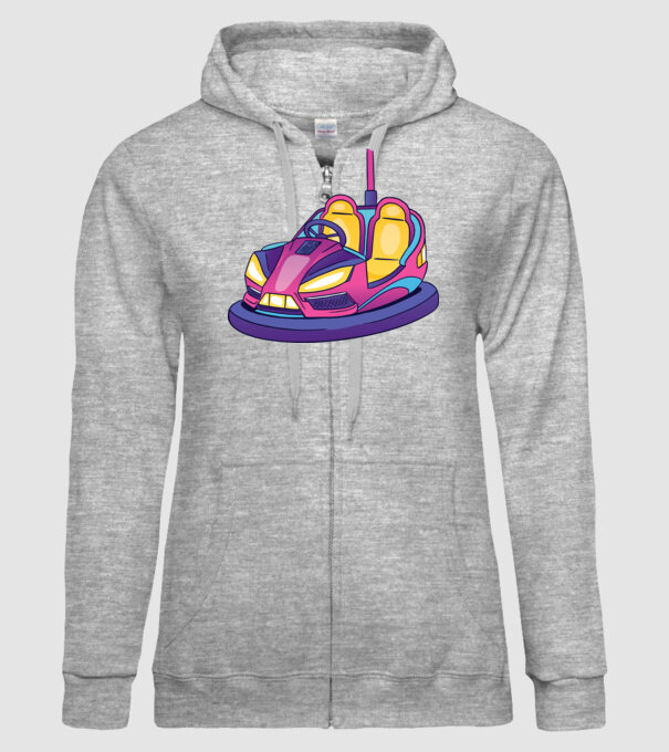 Dodgem model gri pe tricou