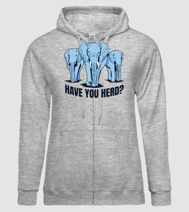 Elefanți model gri pe tricou