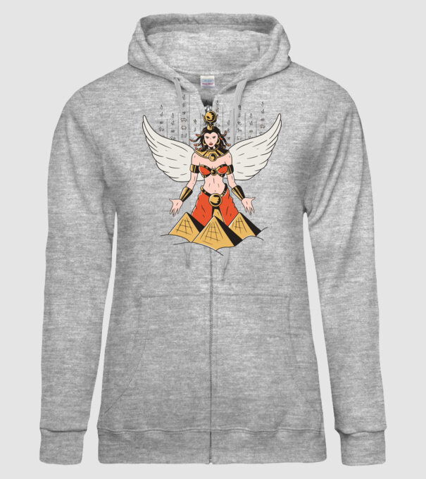 Zeița Isis model gri pe tricou
