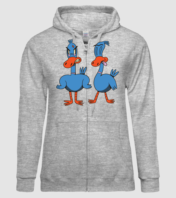 Rațe model gri pe tricou