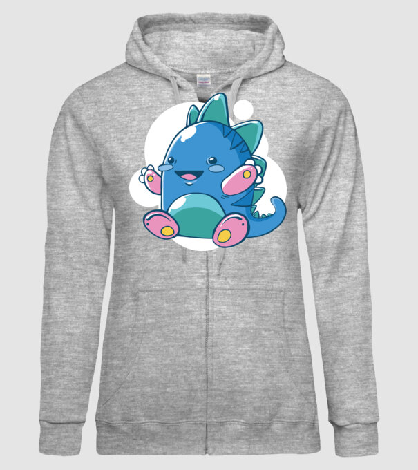 Bebe dragon model gri pe tricou