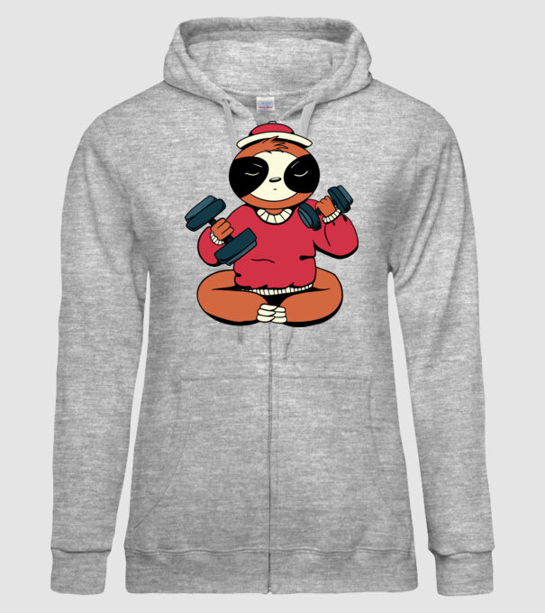 Antrenament Leneș model gri pe tricou