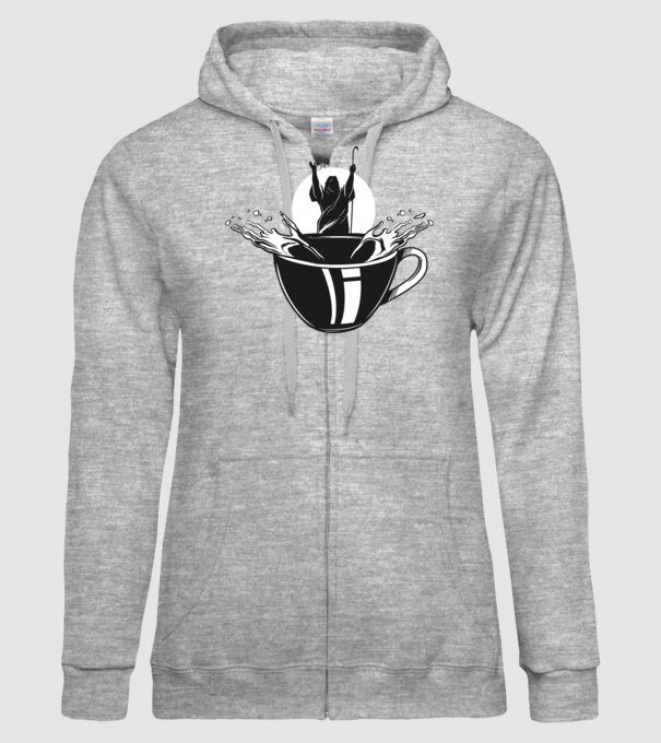 Moise cafea model gri pe tricou