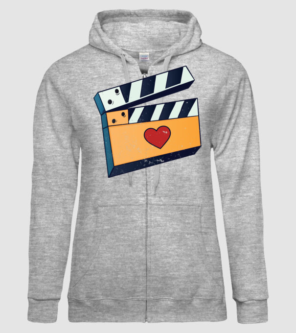 Cinema Film model gri pe tricou