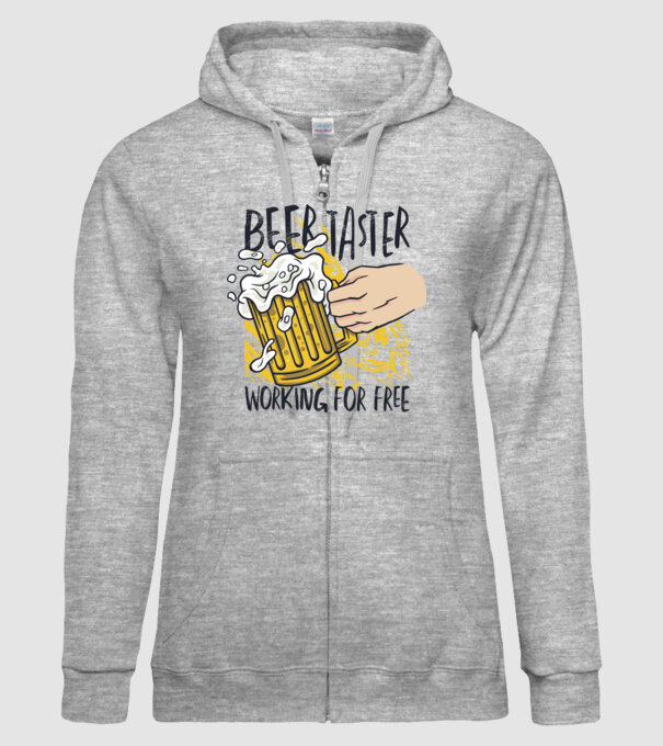 Degustare de bere model gri pe tricou