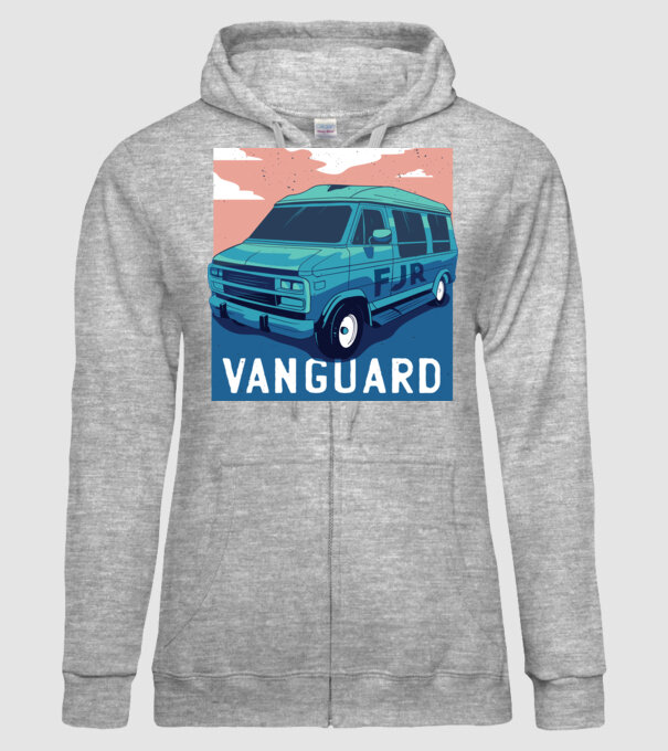 Microbus Sport Autocaravană model gri pe tricou