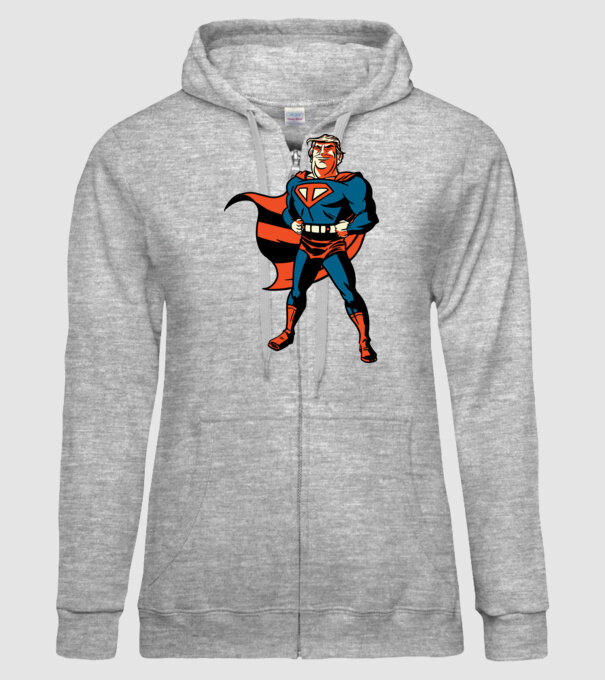 Super Trump Usa 2020 model gri pe tricou
