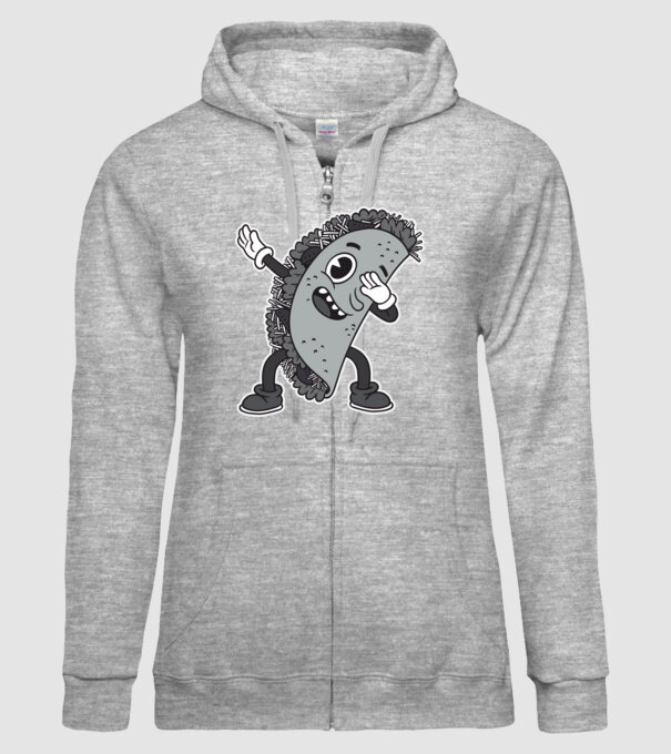 Taco DAB model gri pe tricou